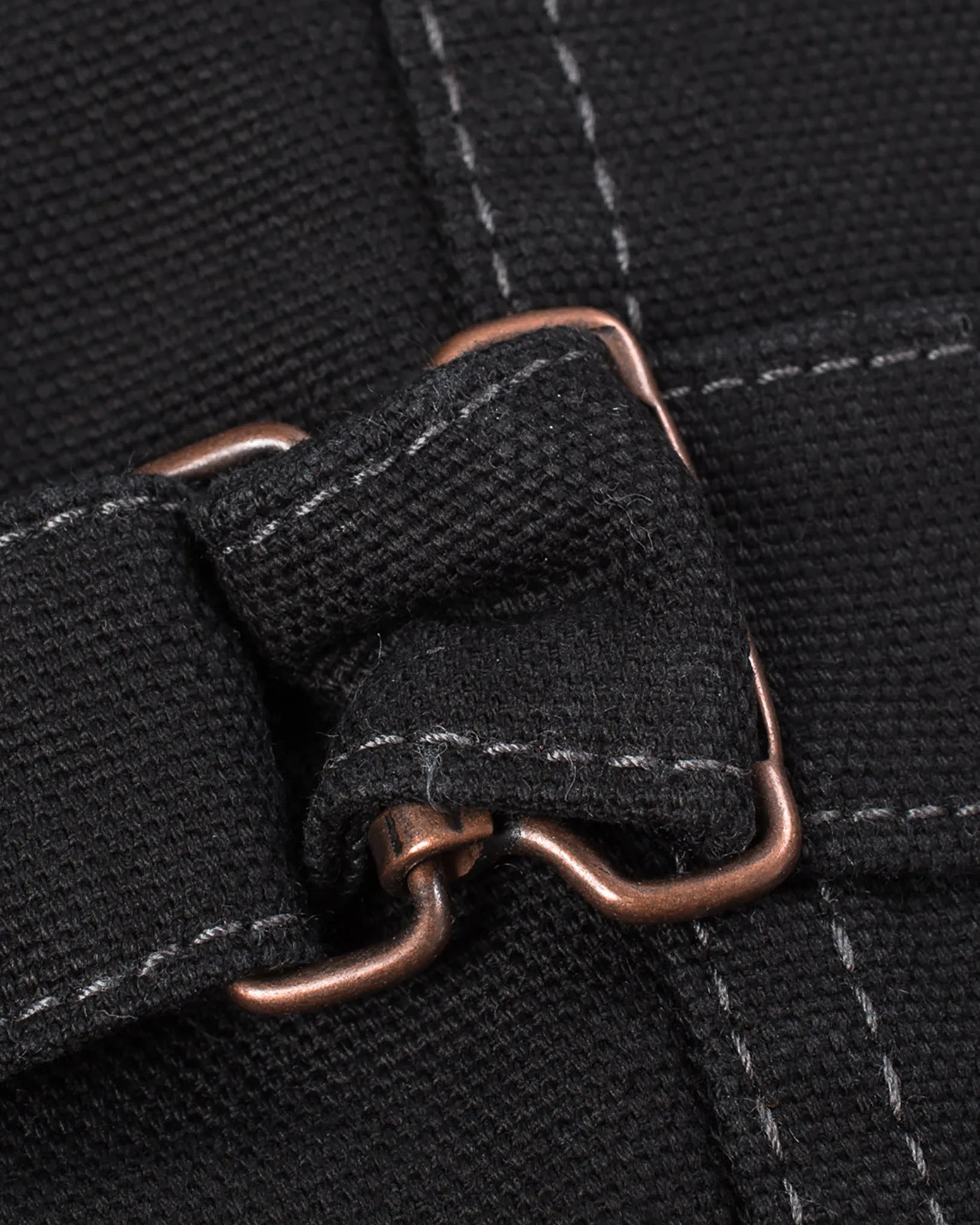12oz Wabash/Duck Work Vest - Black/Black