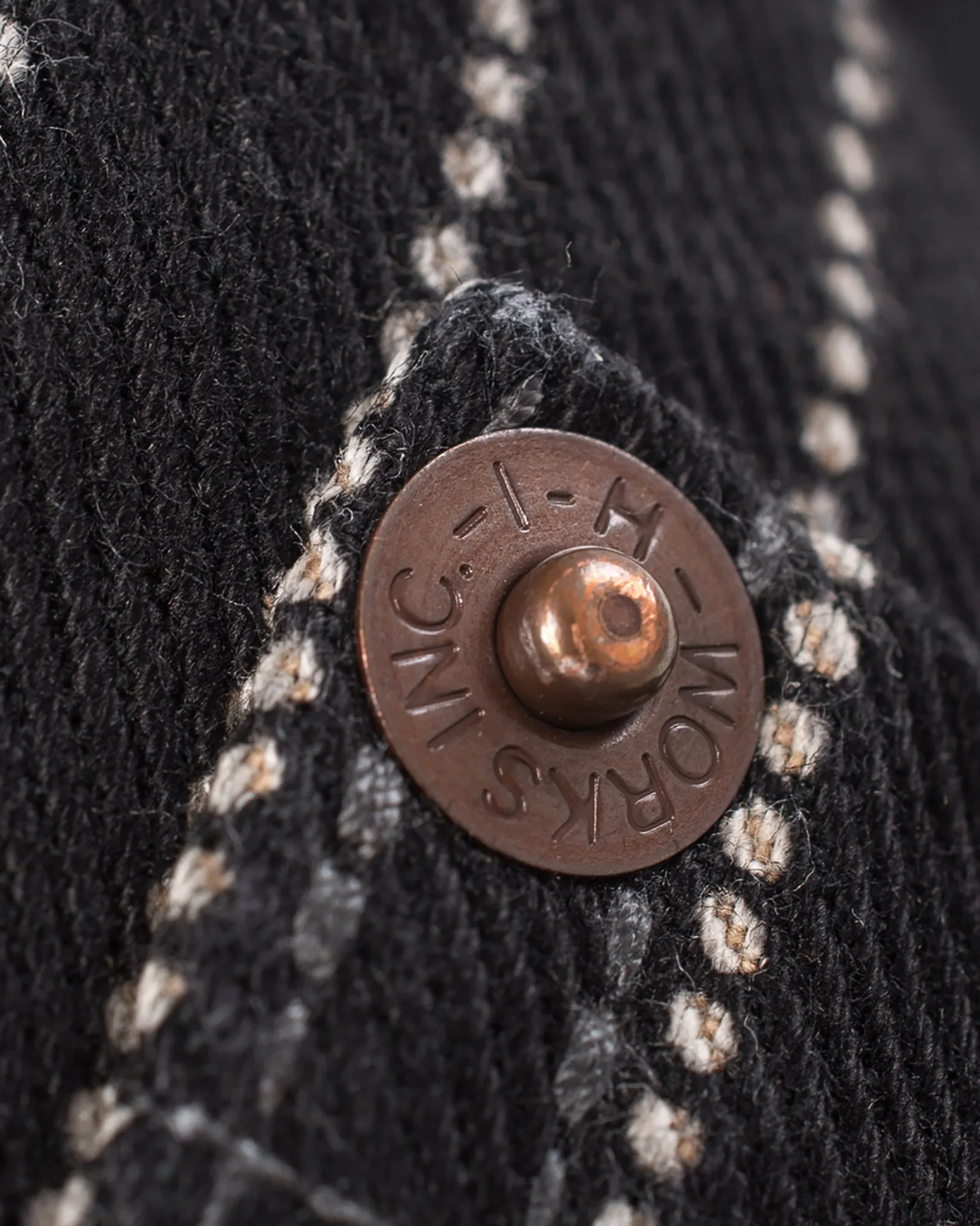 12oz Wabash/Duck Work Vest - Black/Black