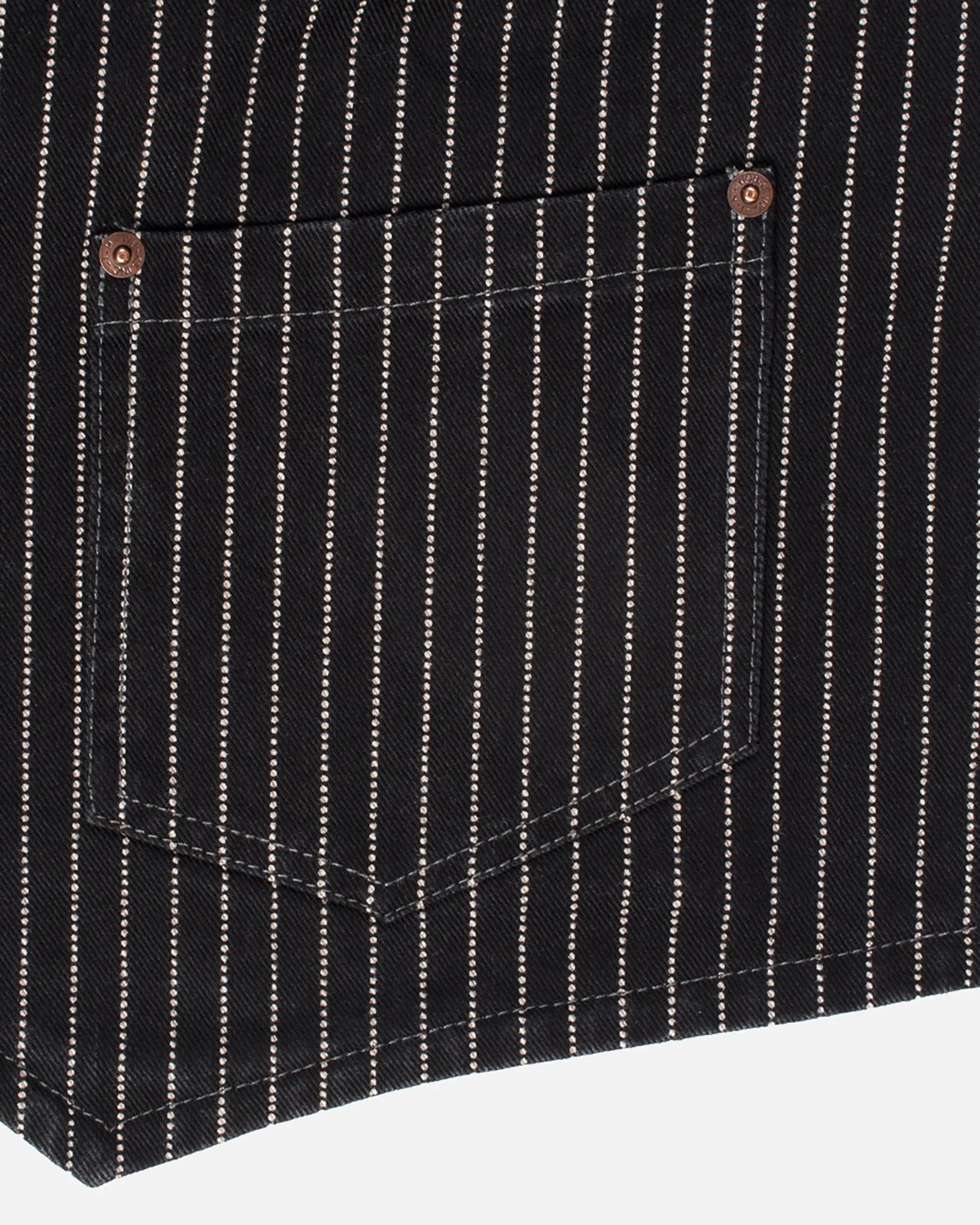 12oz Wabash/Duck Work Vest - Black/Black