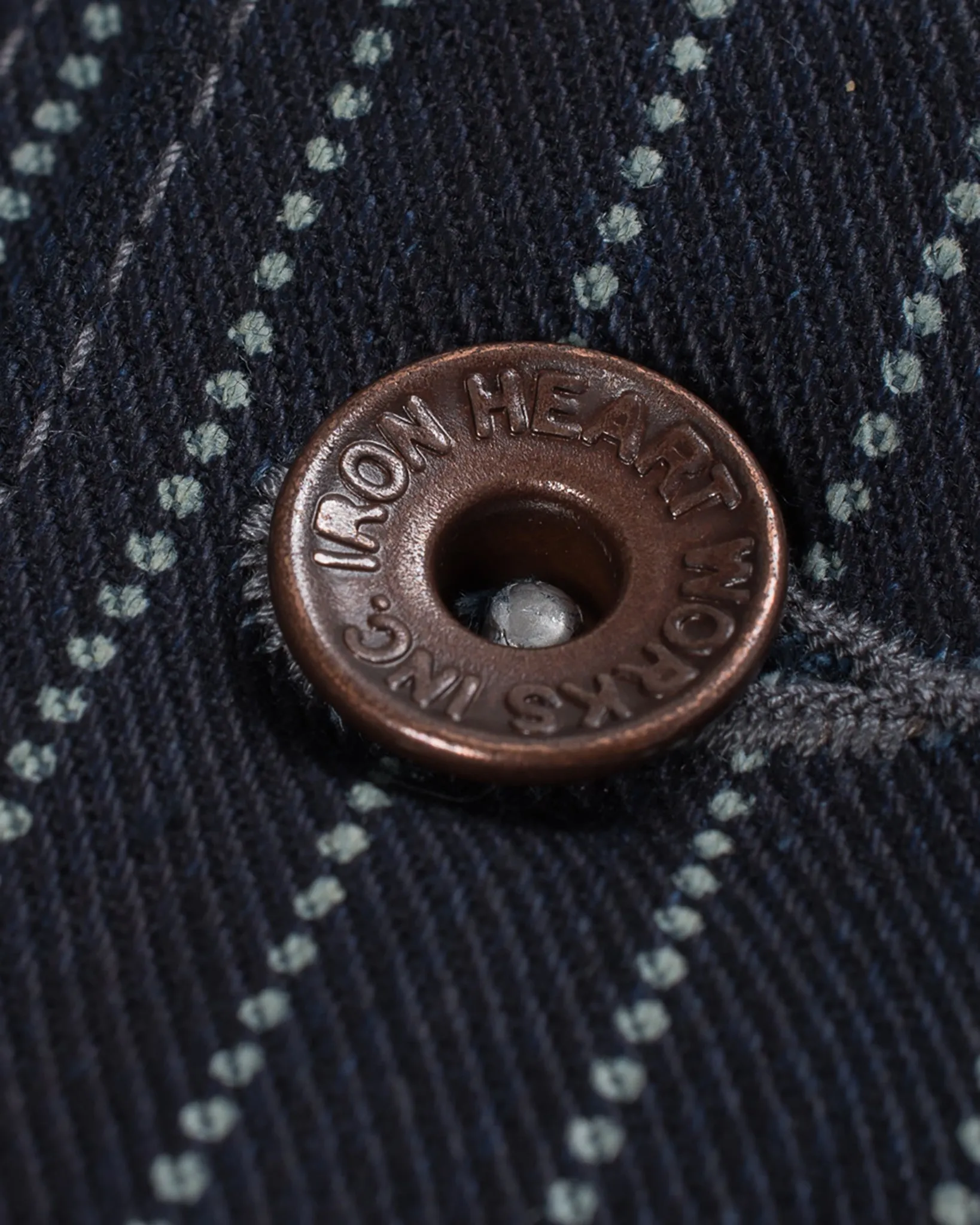 12oz Wabash/Duck Work Vest - Indigo/Navy