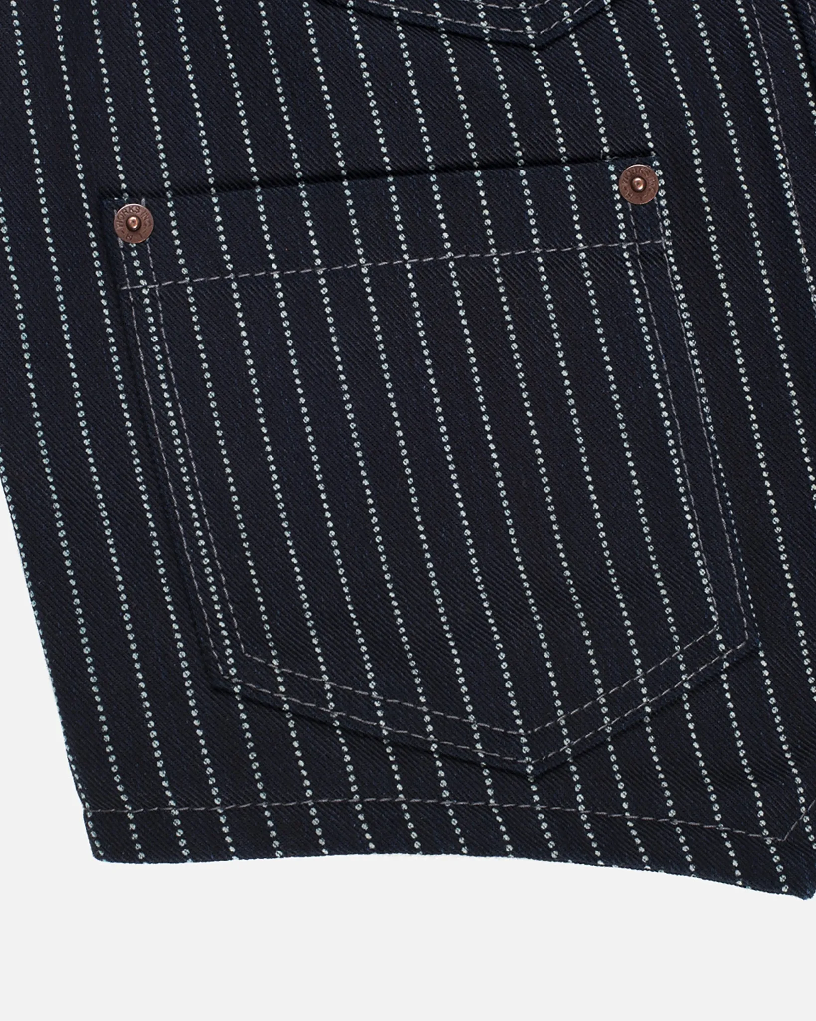 12oz Wabash/Duck Work Vest - Indigo/Navy