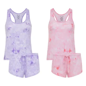 2 Pack Racerback Short Set