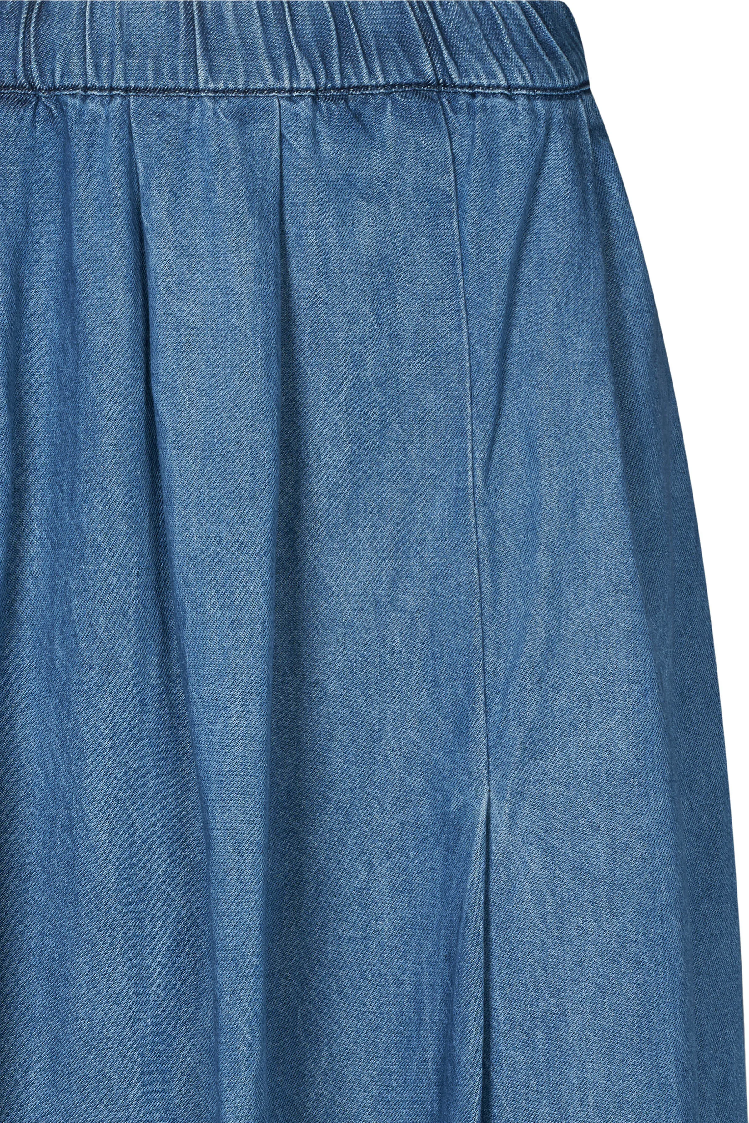 4124PBOKadina nederdel - Blue denim