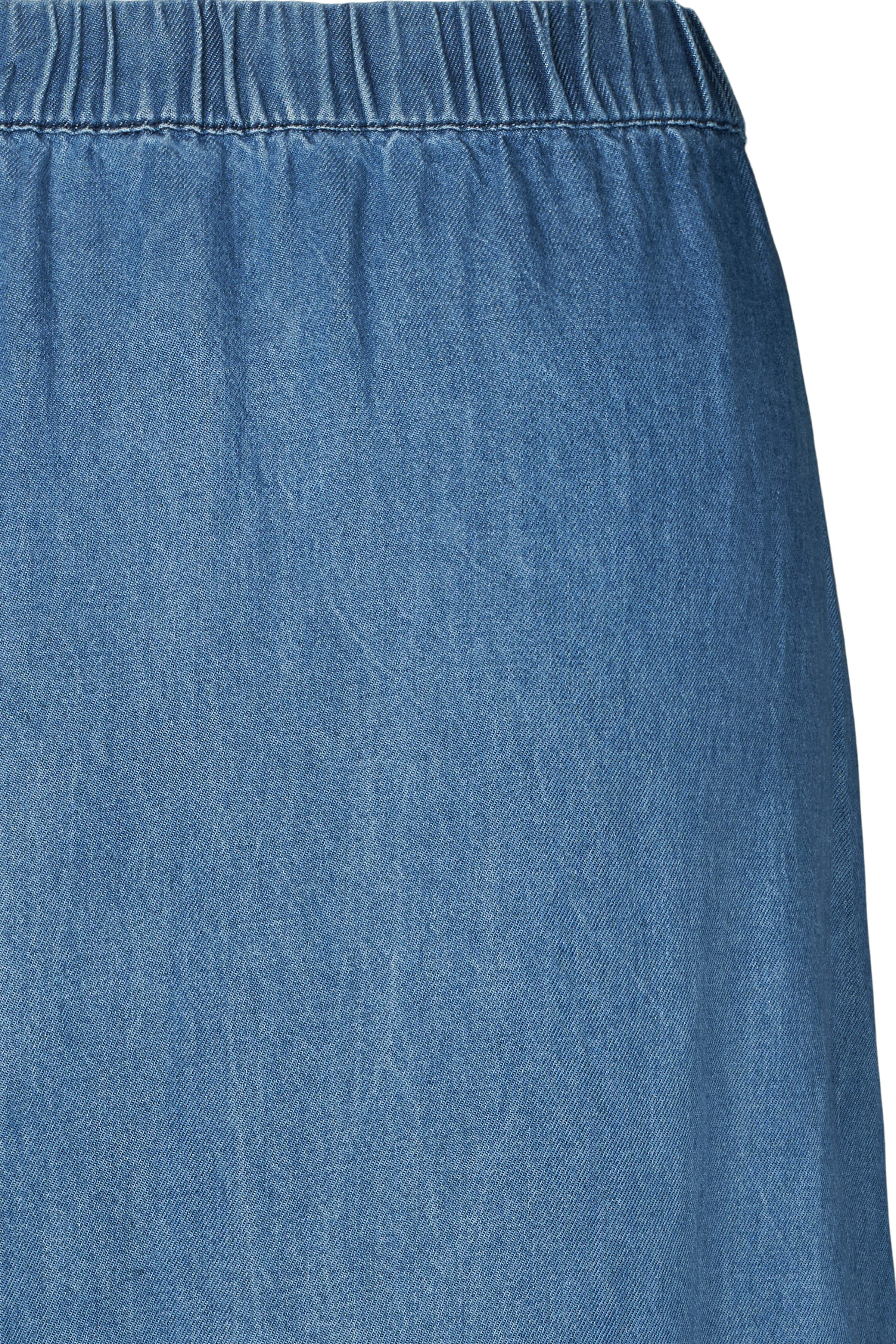 4124PBOKadina nederdel - Blue denim
