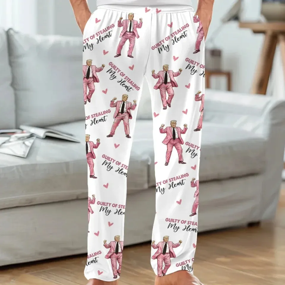 A New Chapter Is Unfolding - US Patriotic Pride Pajama Pants - Gift For Conservative Supporters