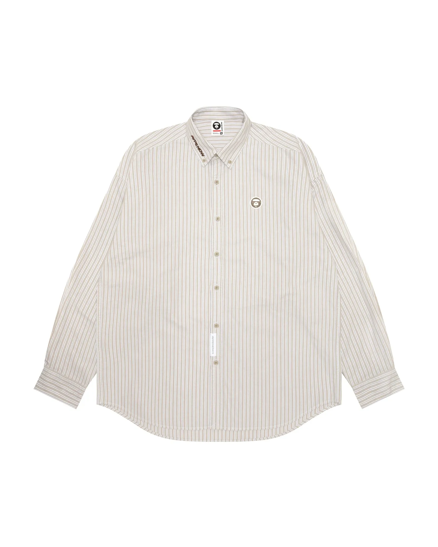 AAPENOW moonface logo long sleeve shirt