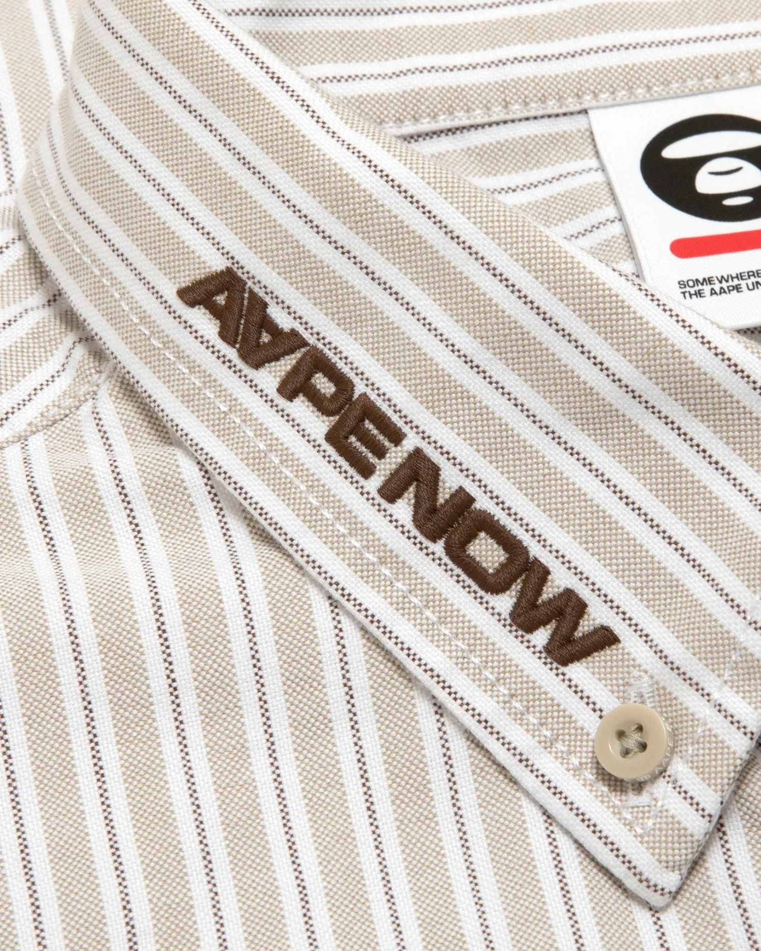 AAPENOW moonface logo long sleeve shirt