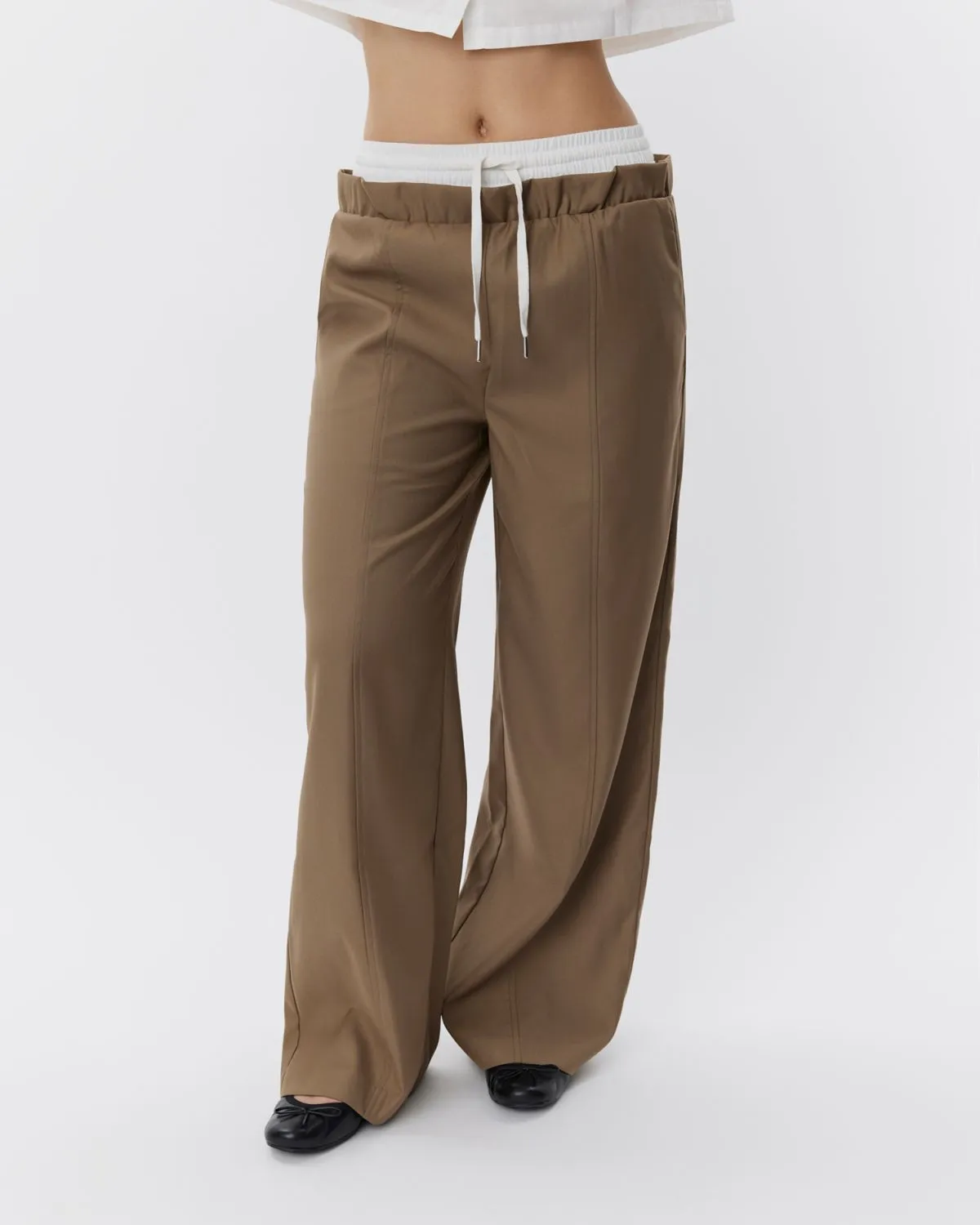 ADDISONSW TROUSERS - Camel
