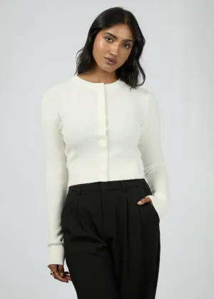 ALL ABOUT EVE Waldorf Cardigan - Vintage White