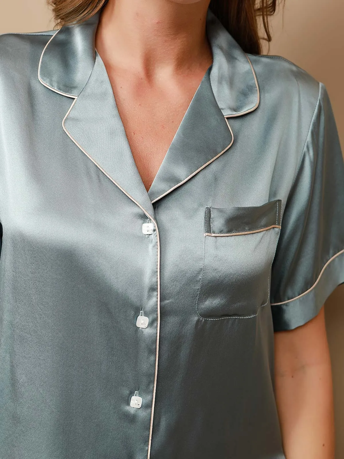 Anastasie - Elegant Night Comfort Woman's Pajamas Short Set