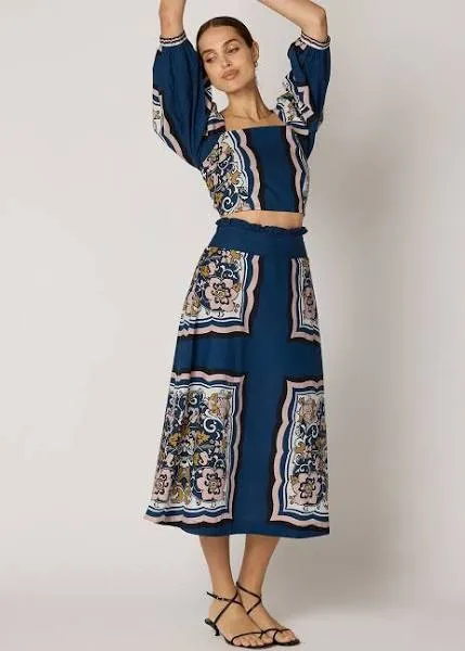 Anya Midi Skirt-XS