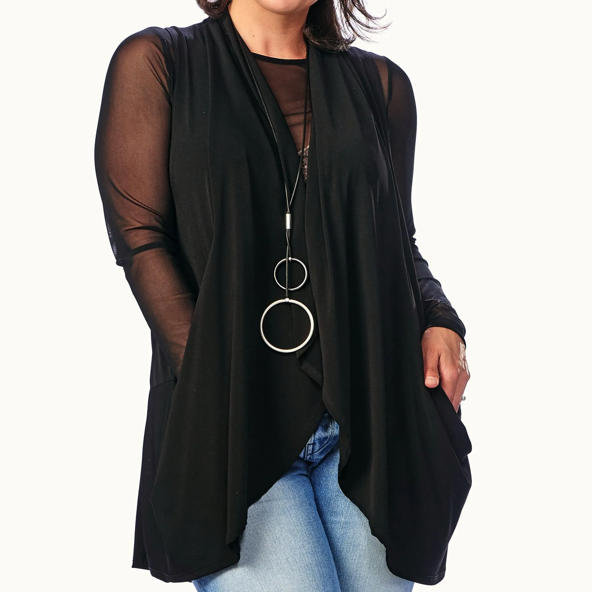 Asymmetrical Vest
