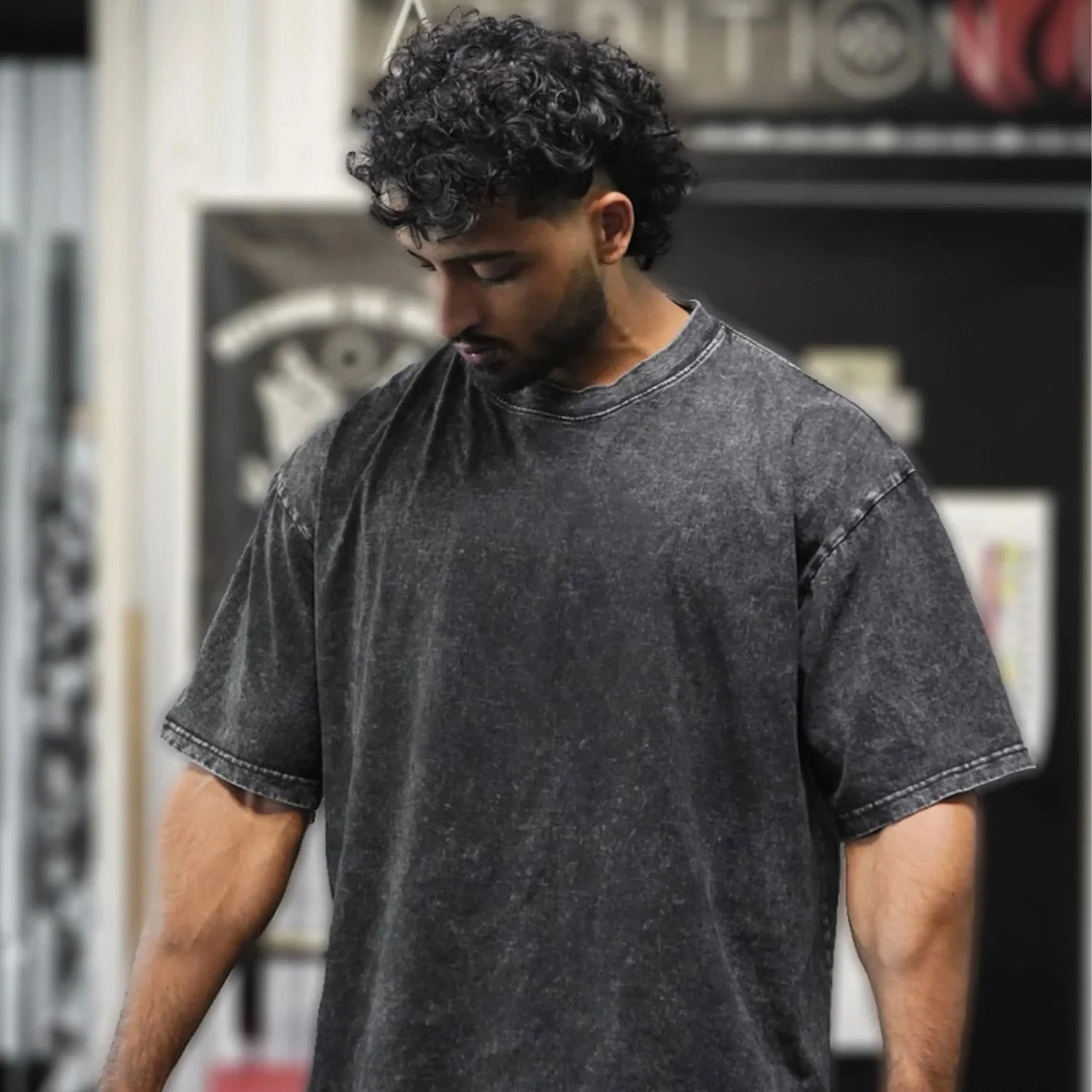 Atlas II Stone Washed T-Shirt (Singles)