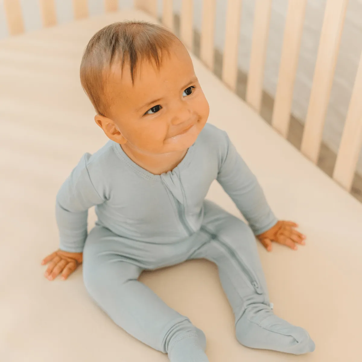 Baby Bamboo Pajamas w/ DreamCuffs®