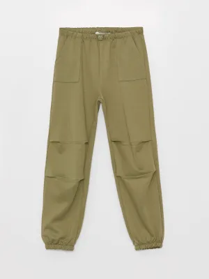 Basic Girls Sweatpants With Elastic Waist