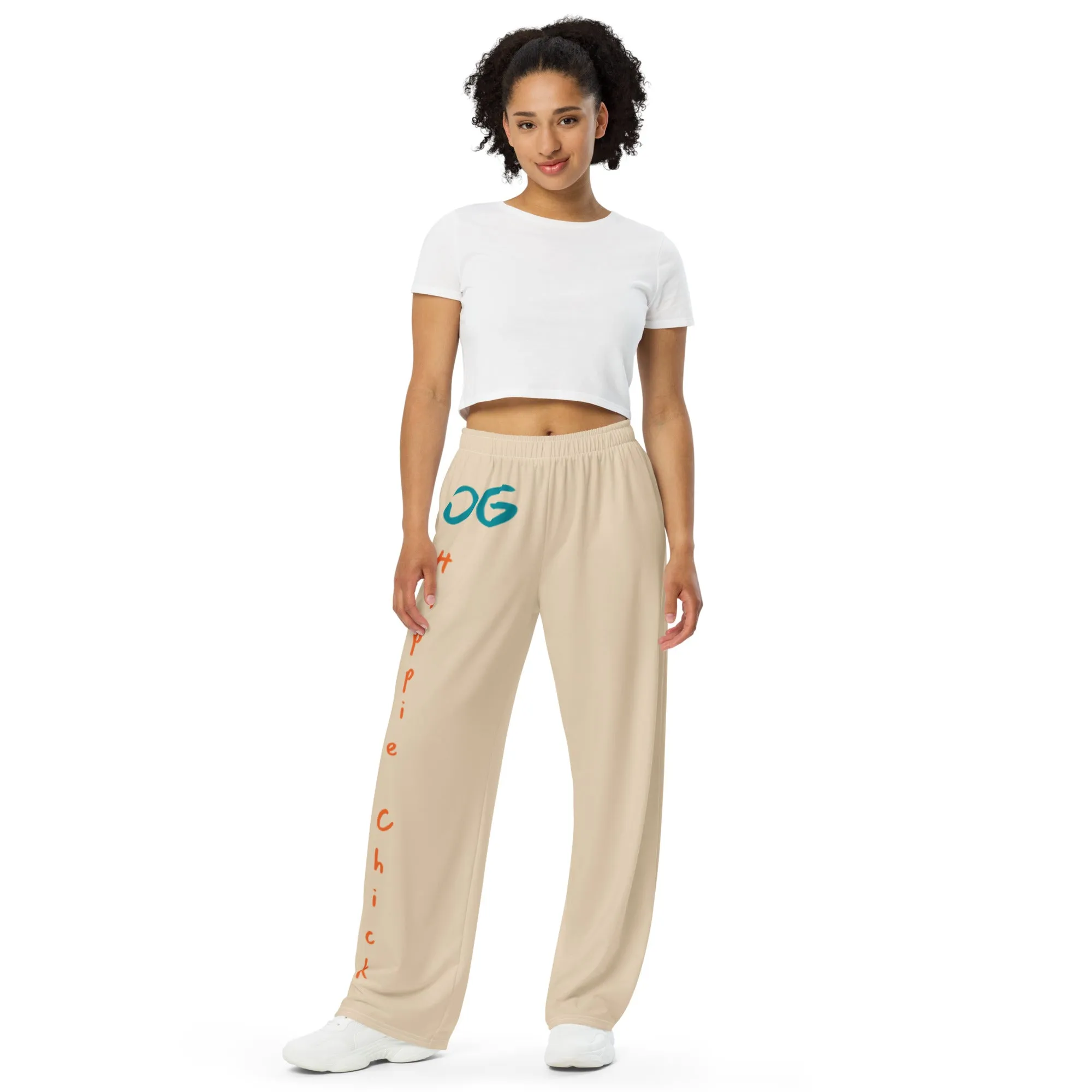 Beige Unisex Pants - OG Hippie Chick