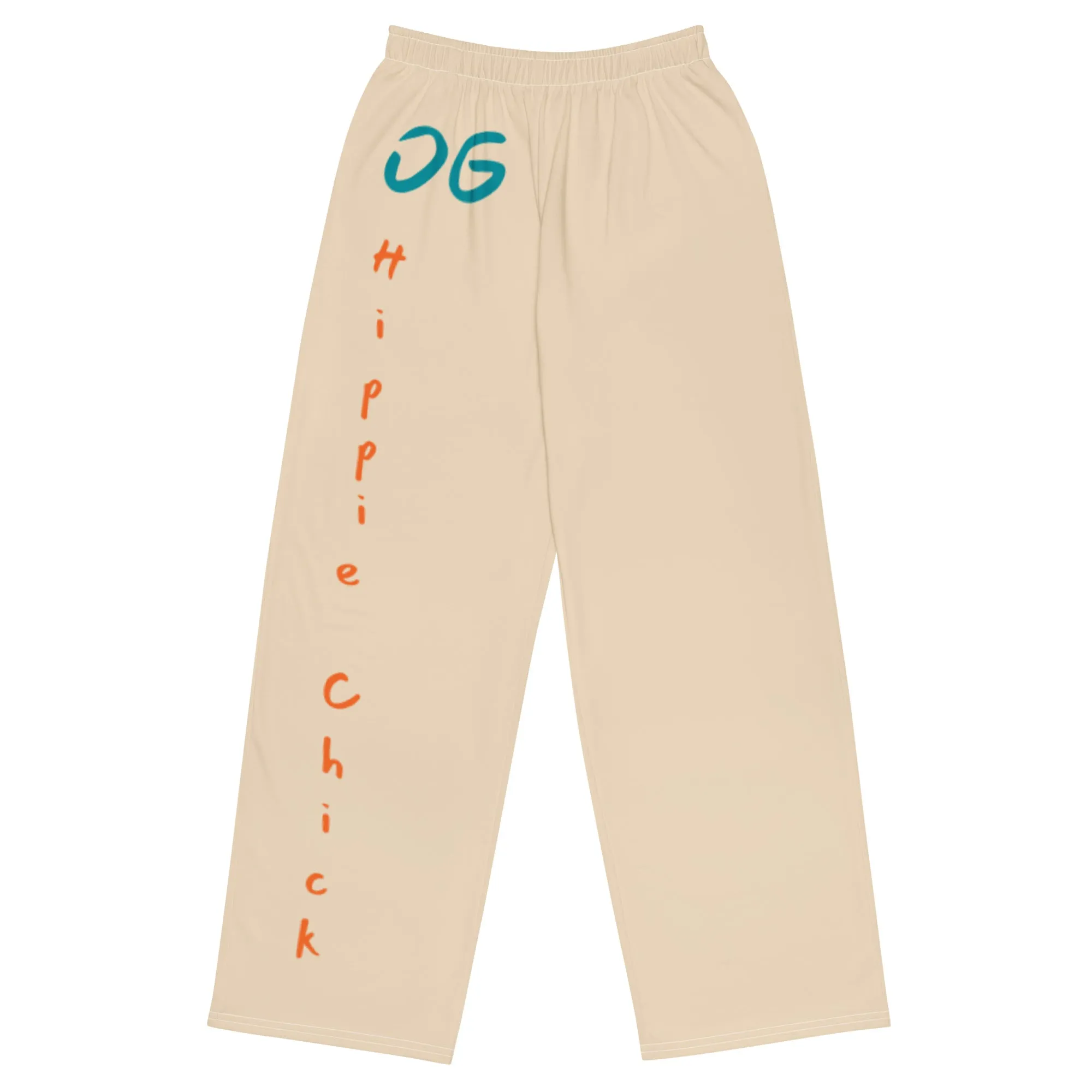Beige Unisex Pants - OG Hippie Chick