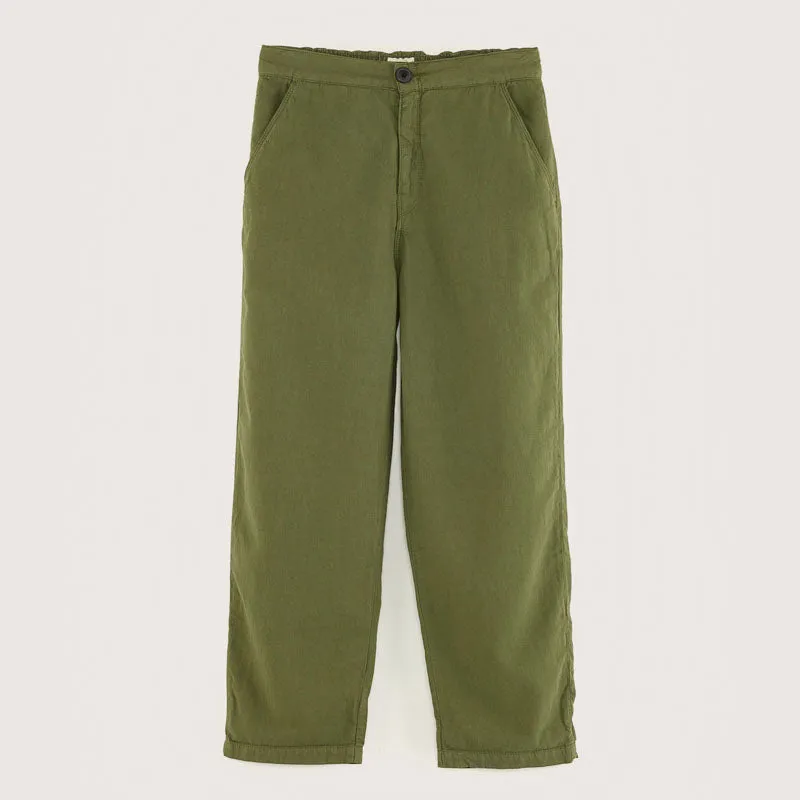 BELLEROSE Pasop Relaxed Trousers in Army