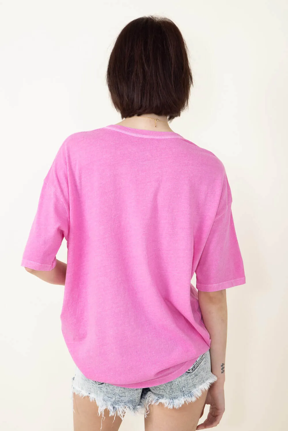 Billabong Sunrise To Sunset Graphic T-Shirt for Women in Paradise Pink | ABJZT01552-PDP
