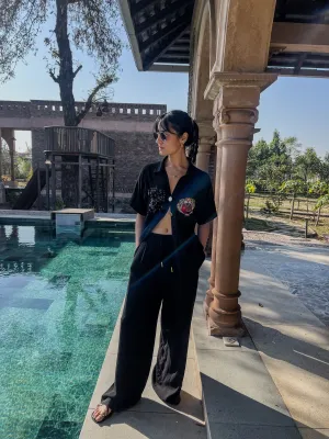 Black Lounge Trousers