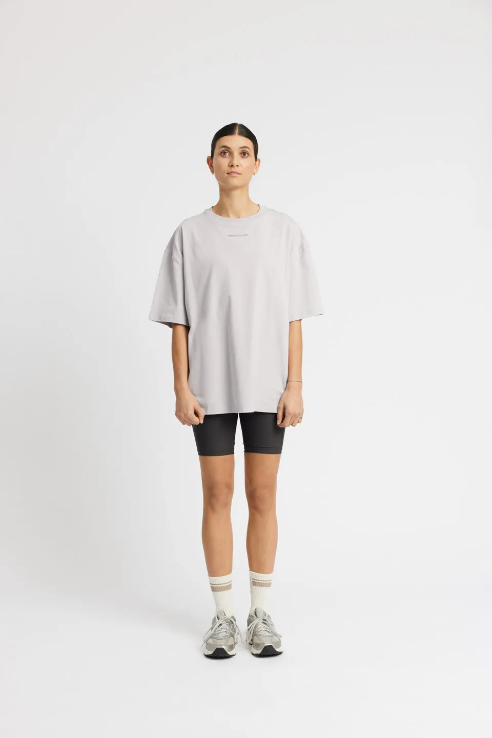 Boyfriend Tee Calais - violet rain