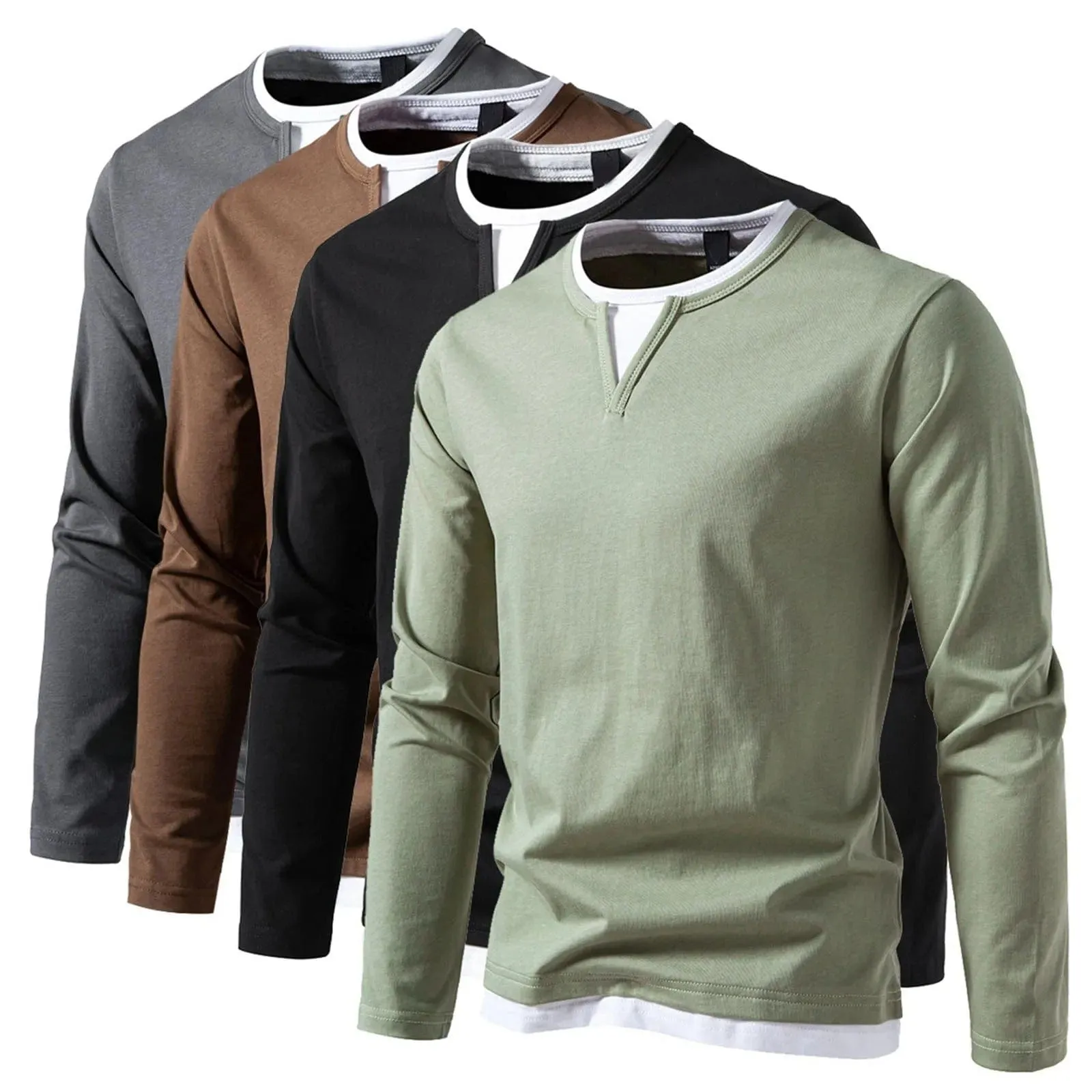 Bruno Amalfi Layered V-Neck Tee