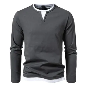 Bruno Amalfi Layered V-Neck Tee