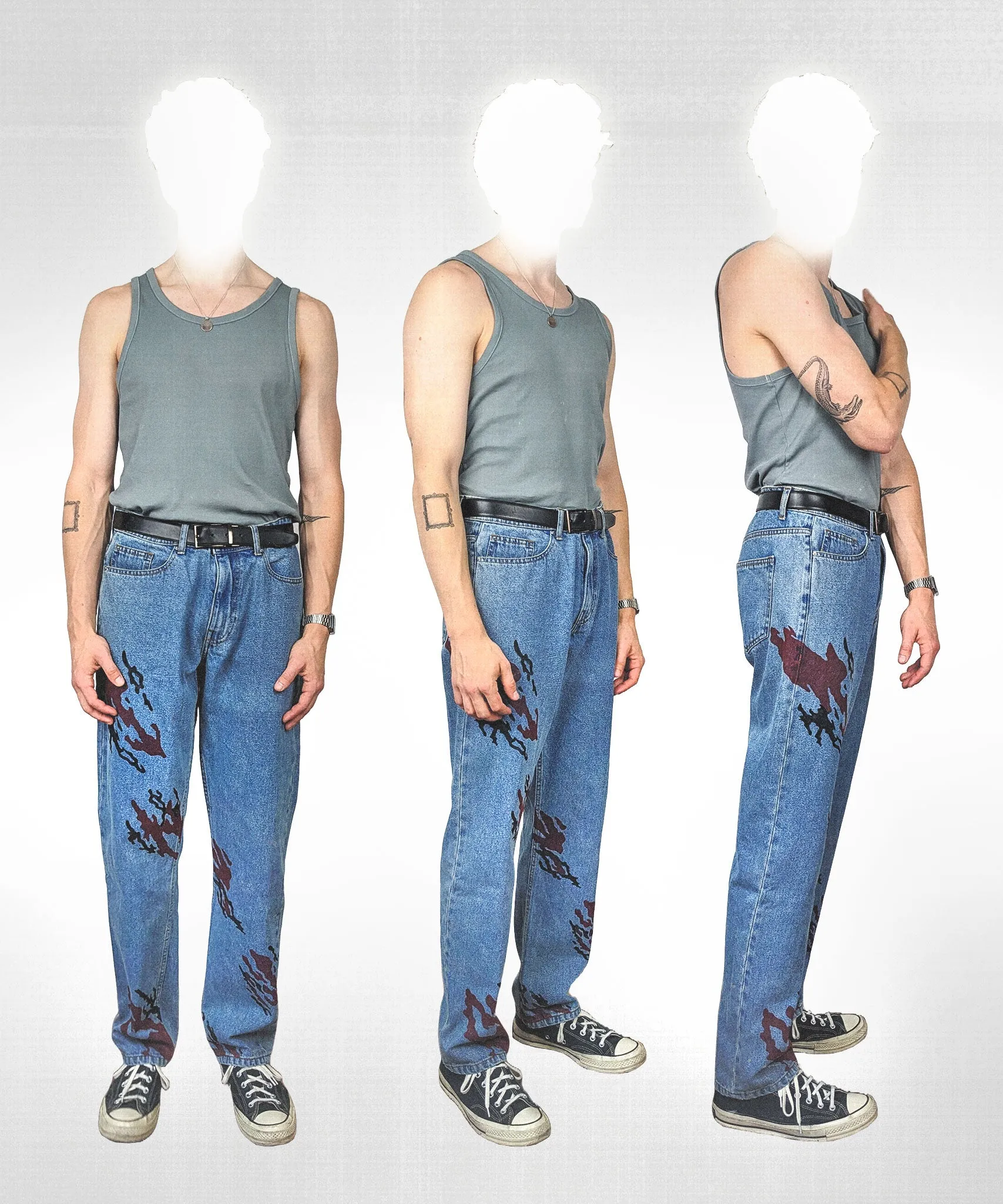 Burning Ash Jeans
