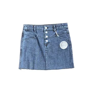 Button Front Skirt
