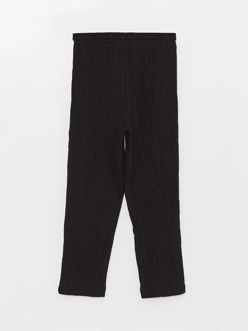 Carrot Cut Women Trousers With Elastic Waist