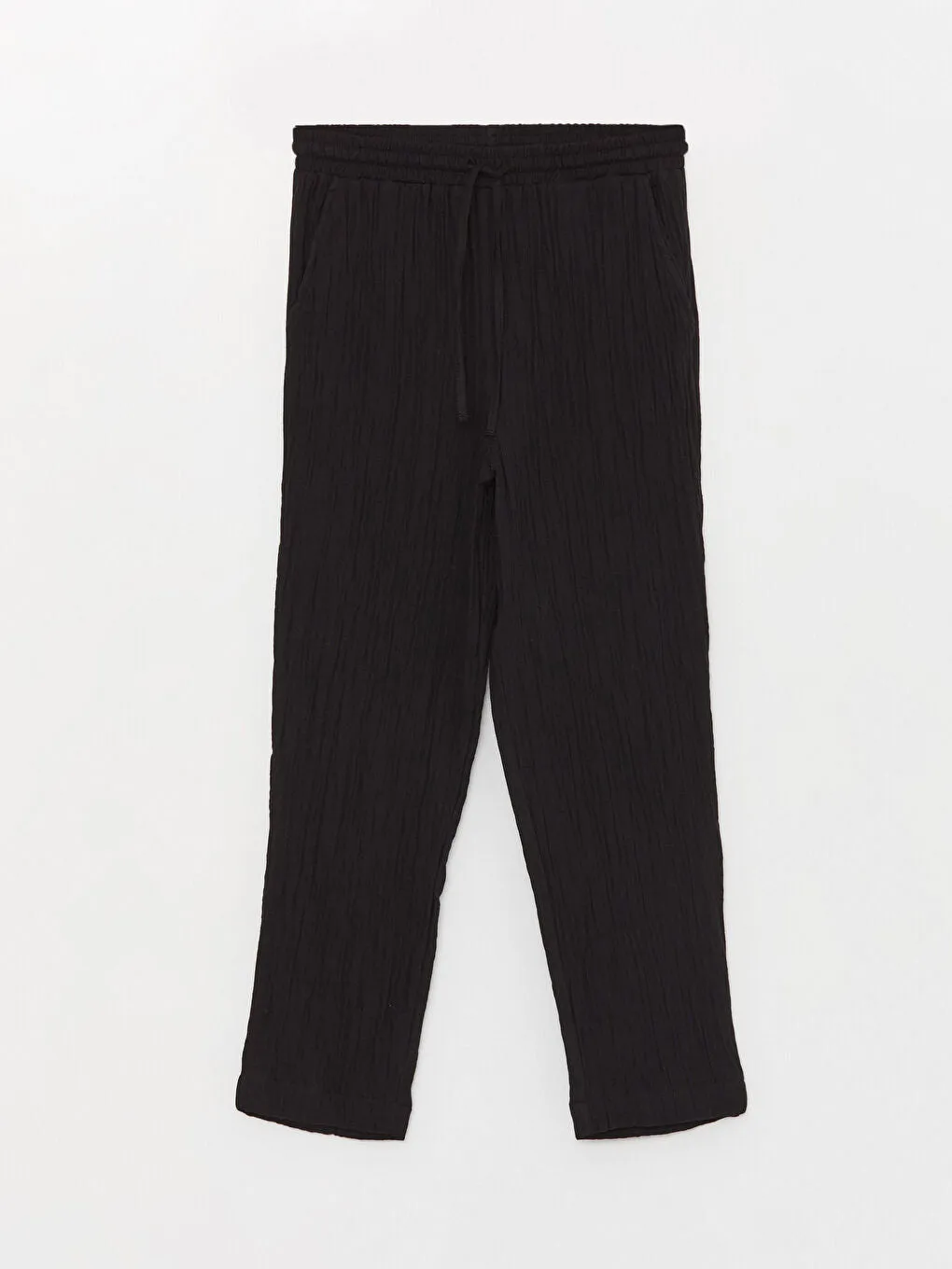 Carrot Cut Women Trousers With Elastic Waist