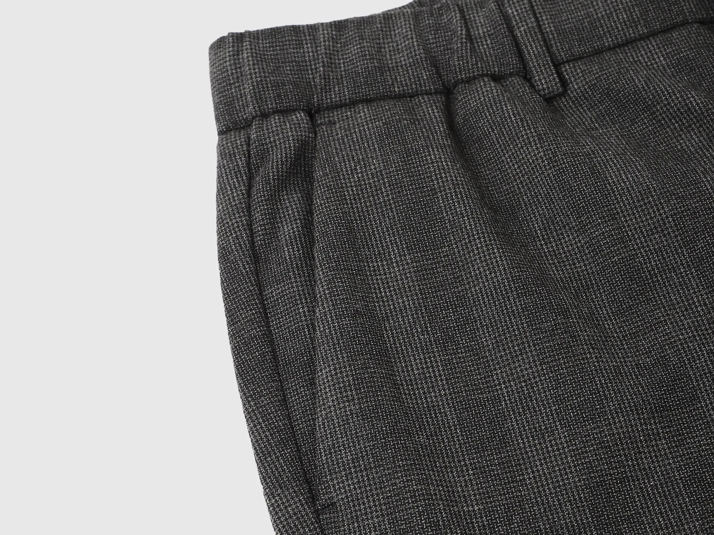 Checkered Relaxed Fit Trousers