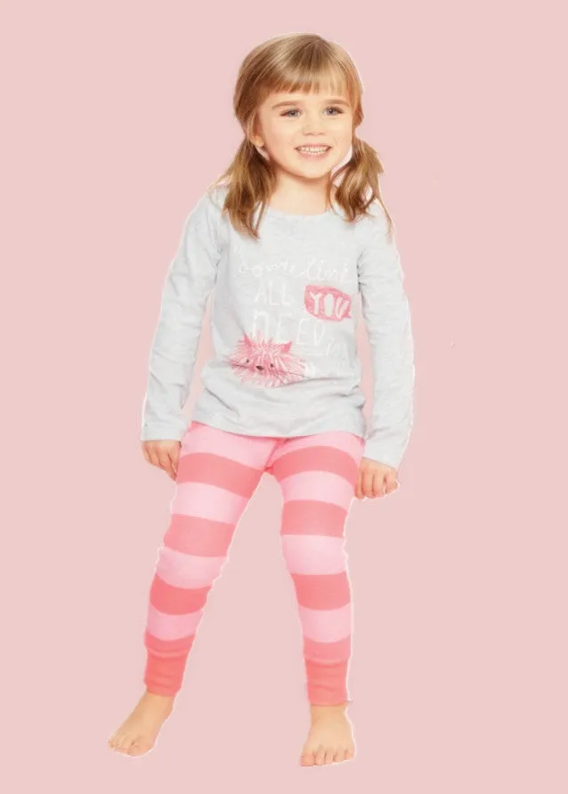 Children Clothes Sets Baby Girls Sleepwear Long Sleeve Leisure Wear Kids Pajamas Next Girl Clothing Style for 2-7 yrs