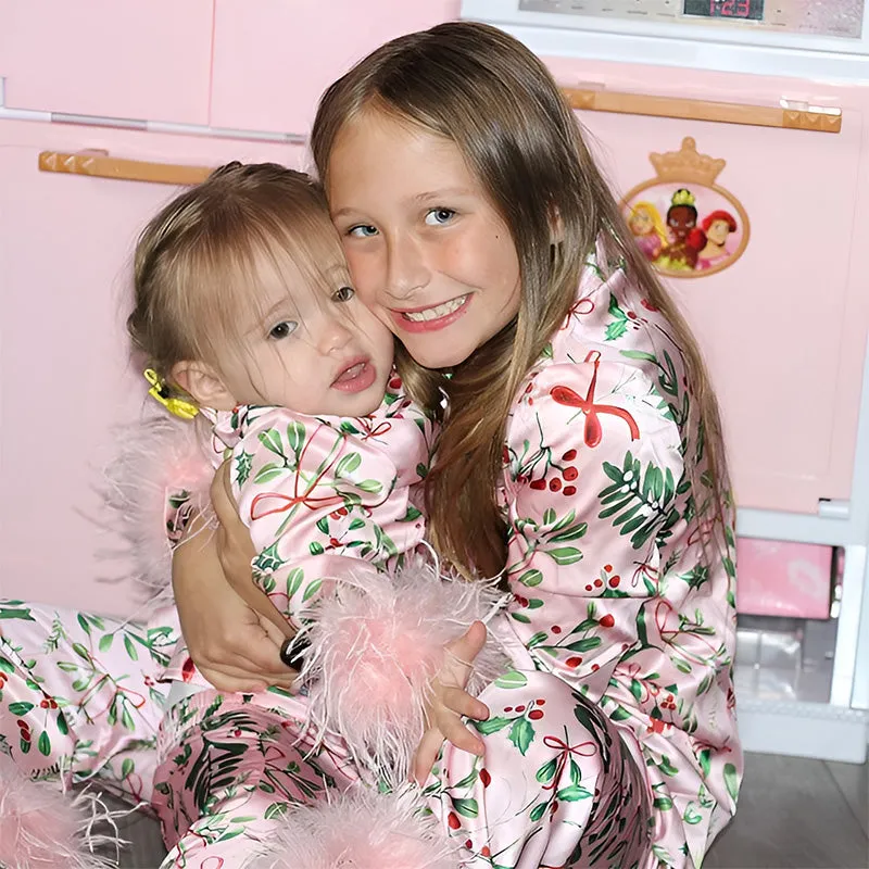 Christmas Gift - Pink Christmas Cute Pajamas