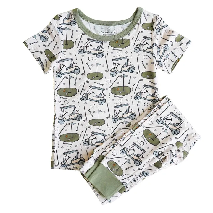 CL Two Piece Pajama Set | Tee Time