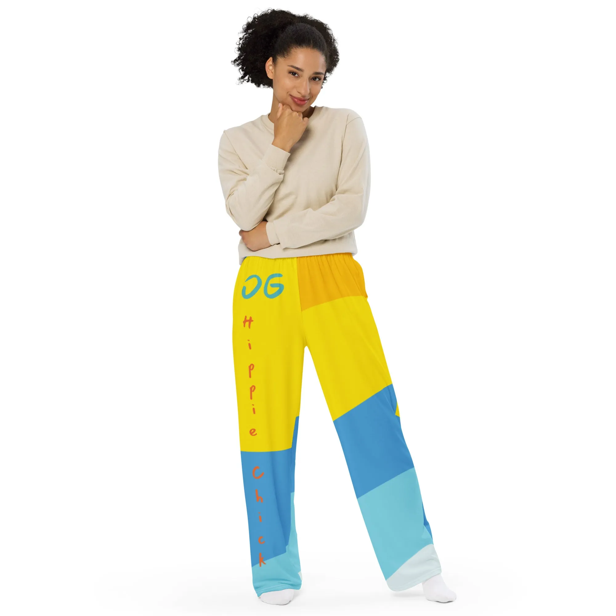 Color Waves Unisex Pants - OG Hippie Chick