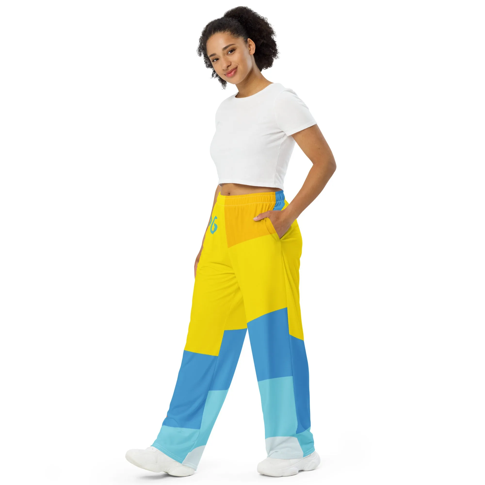 Color Waves Unisex Pants - OG Hippie Chick