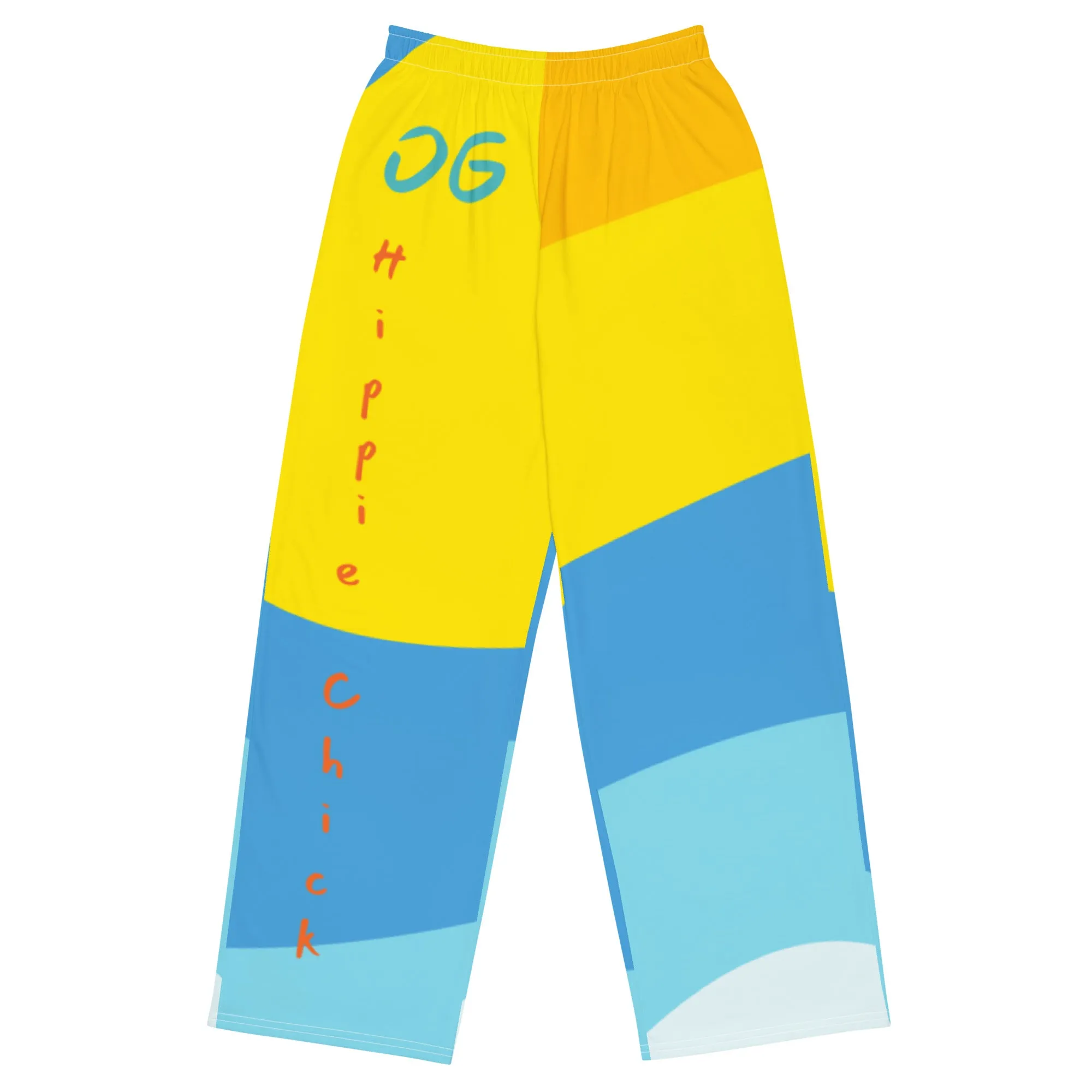 Color Waves Unisex Pants - OG Hippie Chick