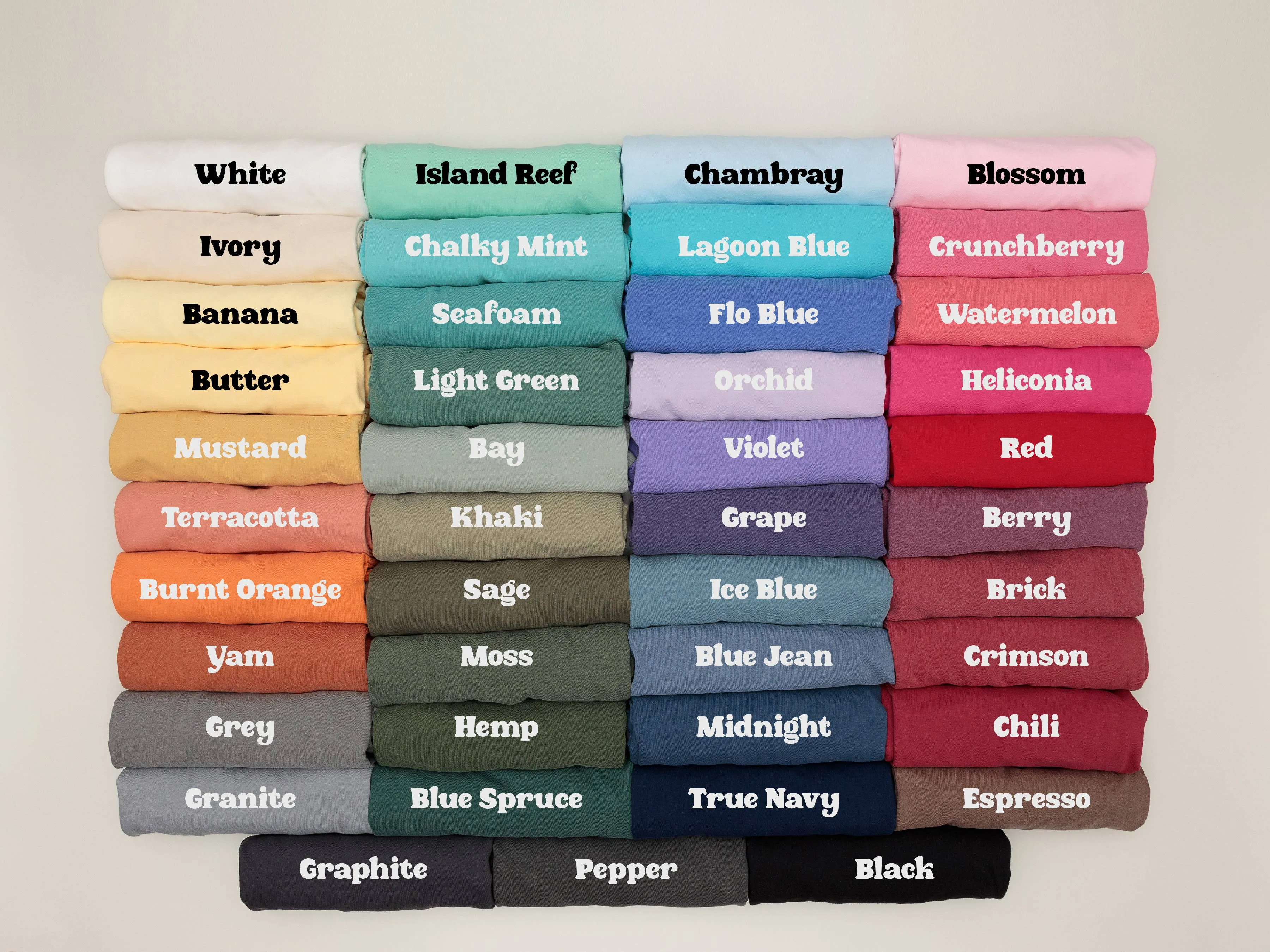 Comfort Colors 1717 Shirt Blanks Including New Neons