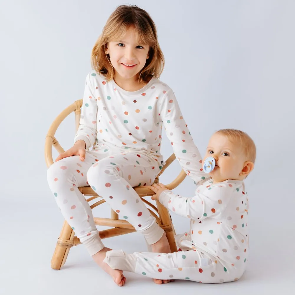 Confetti Bamboo Zippy Romper