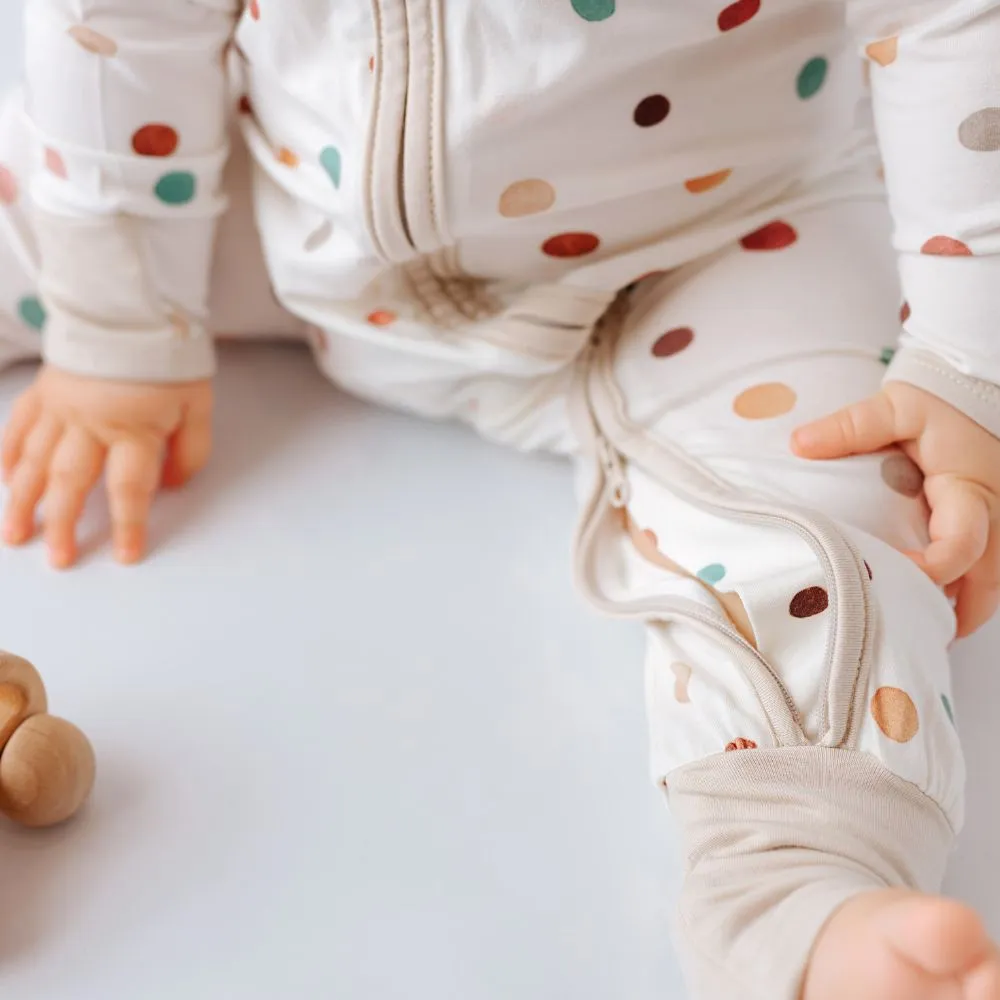 Confetti Bamboo Zippy Romper