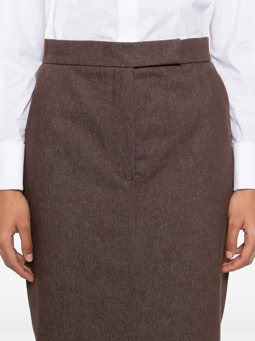 Cotton long skirt