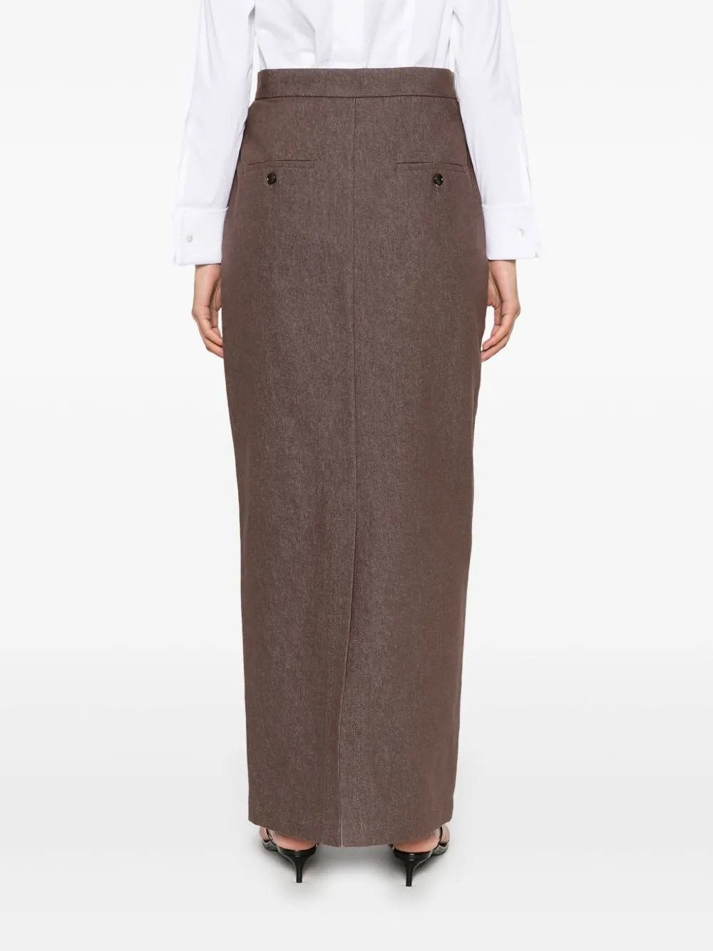 Cotton long skirt