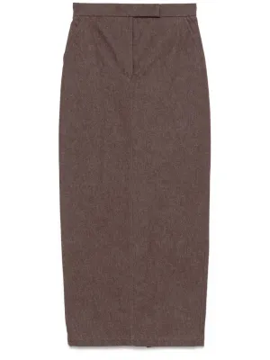 Cotton long skirt