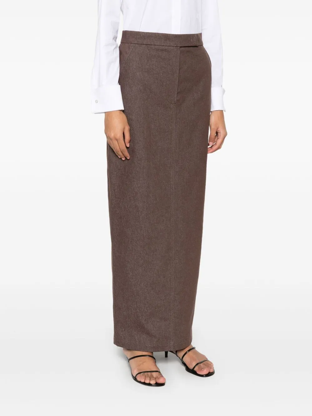 Cotton long skirt