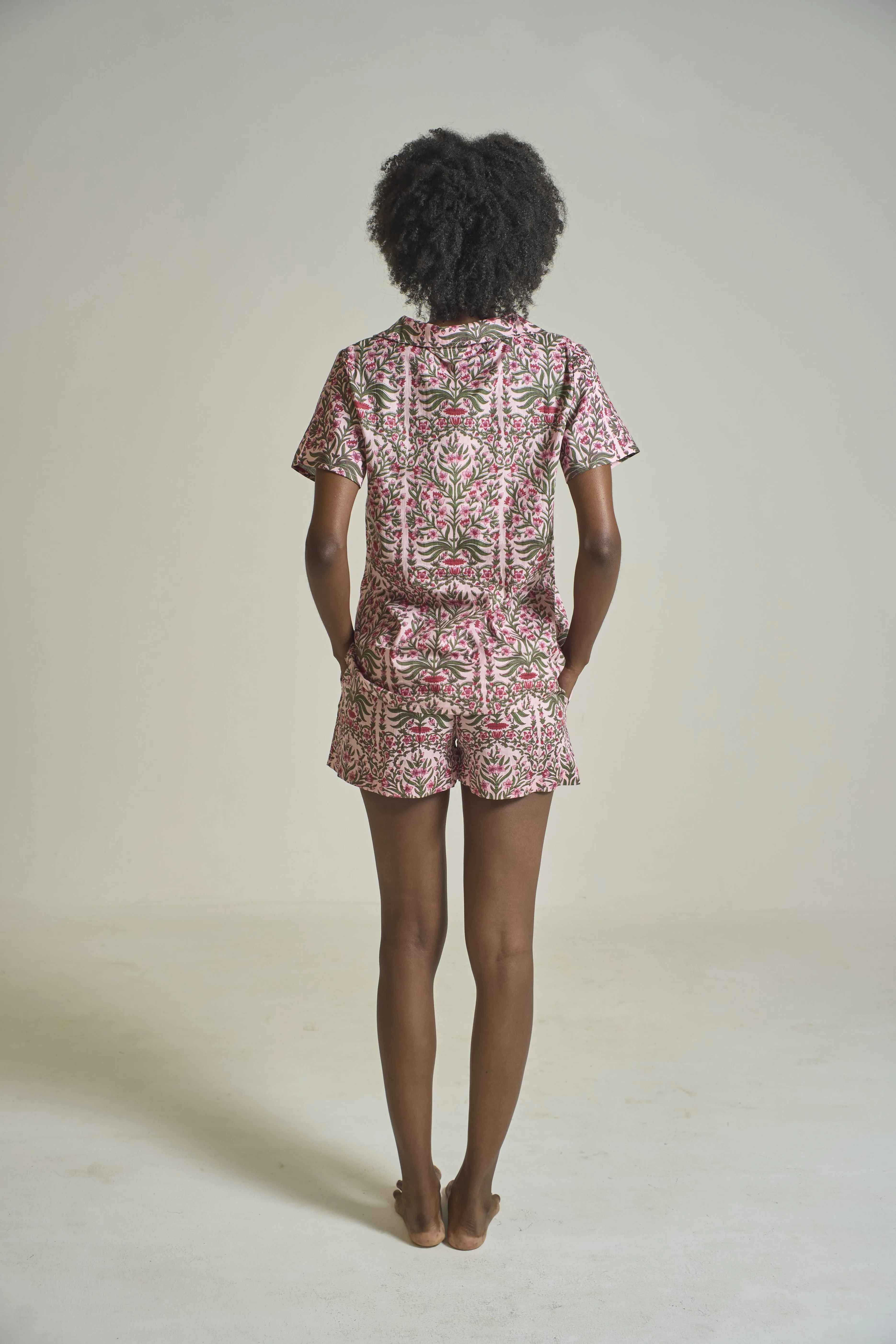 Cotton Pajamas Short Set Juba