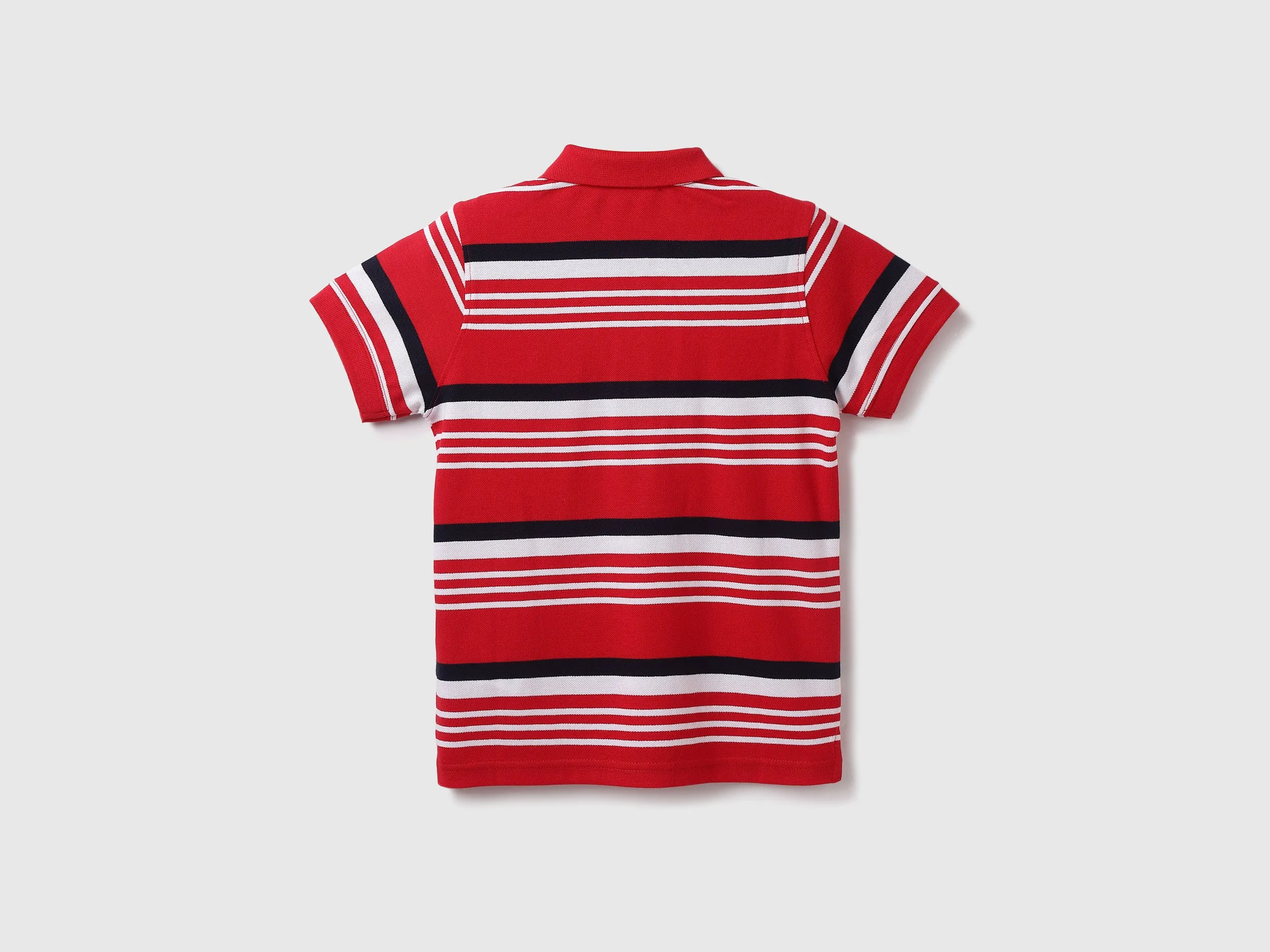 Cotton Striped Polo Neck Boys T-shirts