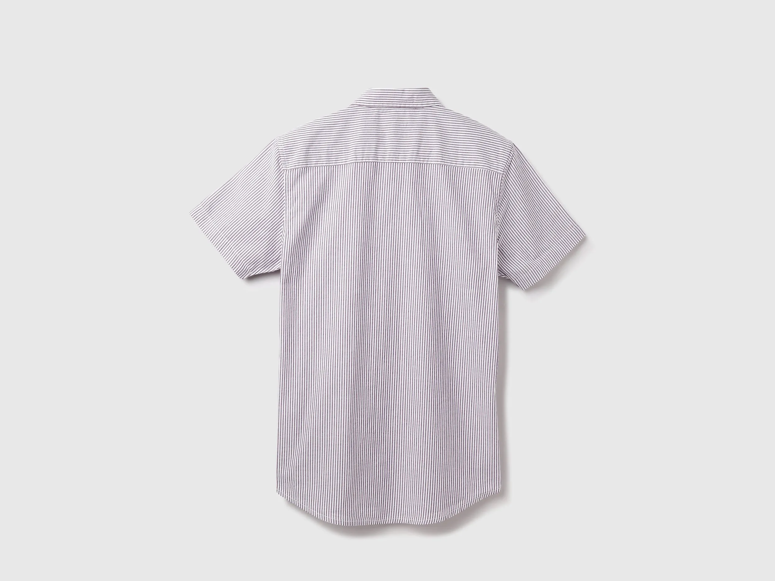 Cotton Striped Spread Collar Mens Shirts