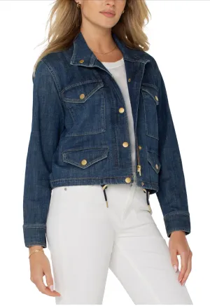 Cropped Cargo Jacket