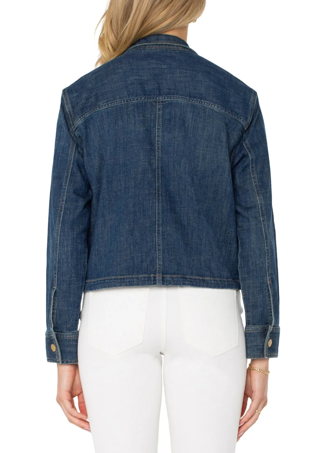 Cropped Cargo Jacket